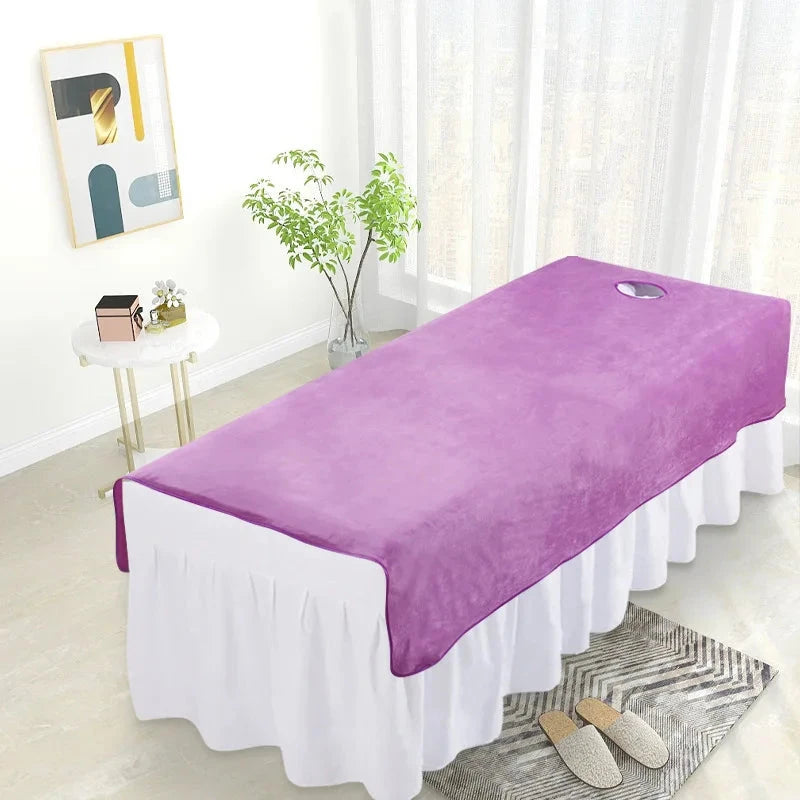 Drap éponge table de massage MASSAGE ZEN