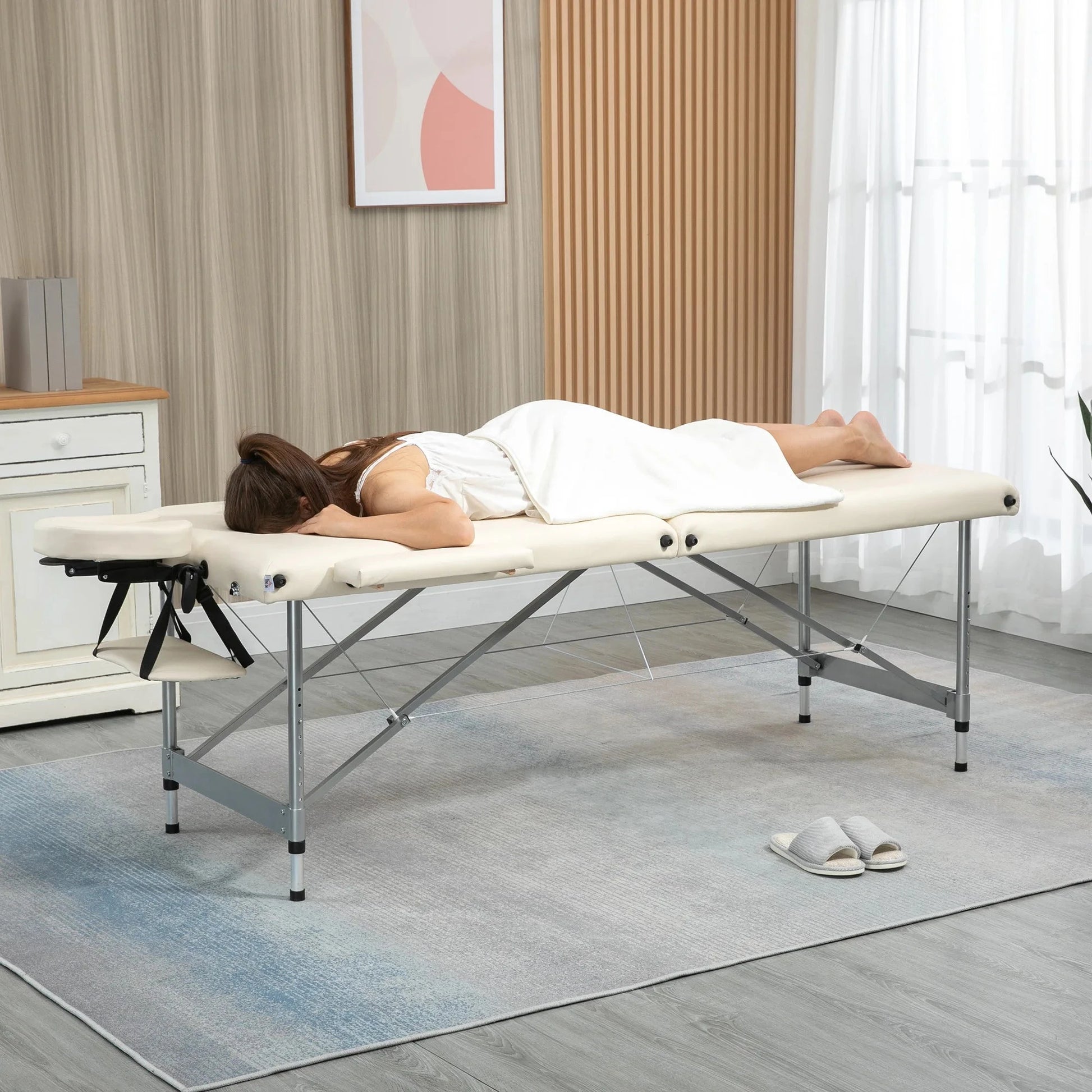 Table de massage avec têtière MASSAGE ZEN