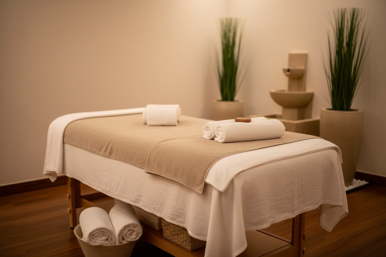 Table de massage professionnelle zen